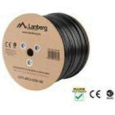 LANBERG LCF5-21CU-0305-BK FTP stranded cable CU OUTDOOR cat. 5e 305m Black