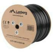 LANBERG LCF5-30CU-0305-BK FTP solid outdoor gel. cable CU cat.5e 305m Gray