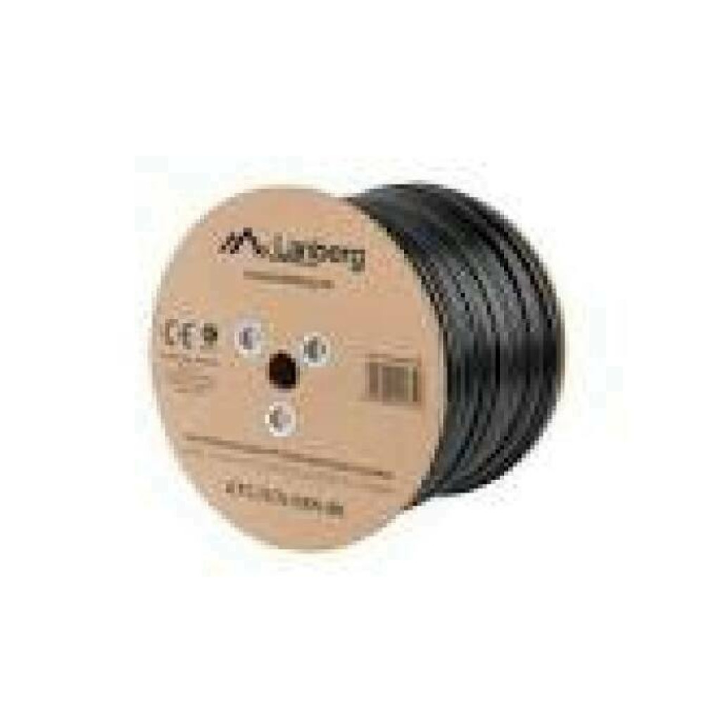 LANBERG LAN cable UTP cat.5e 305m solid CCA black