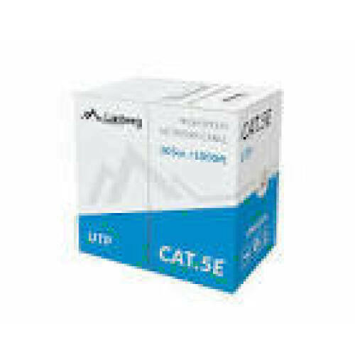 LANBERG LAN cable UTP cat.5e 305m solid CCA orange