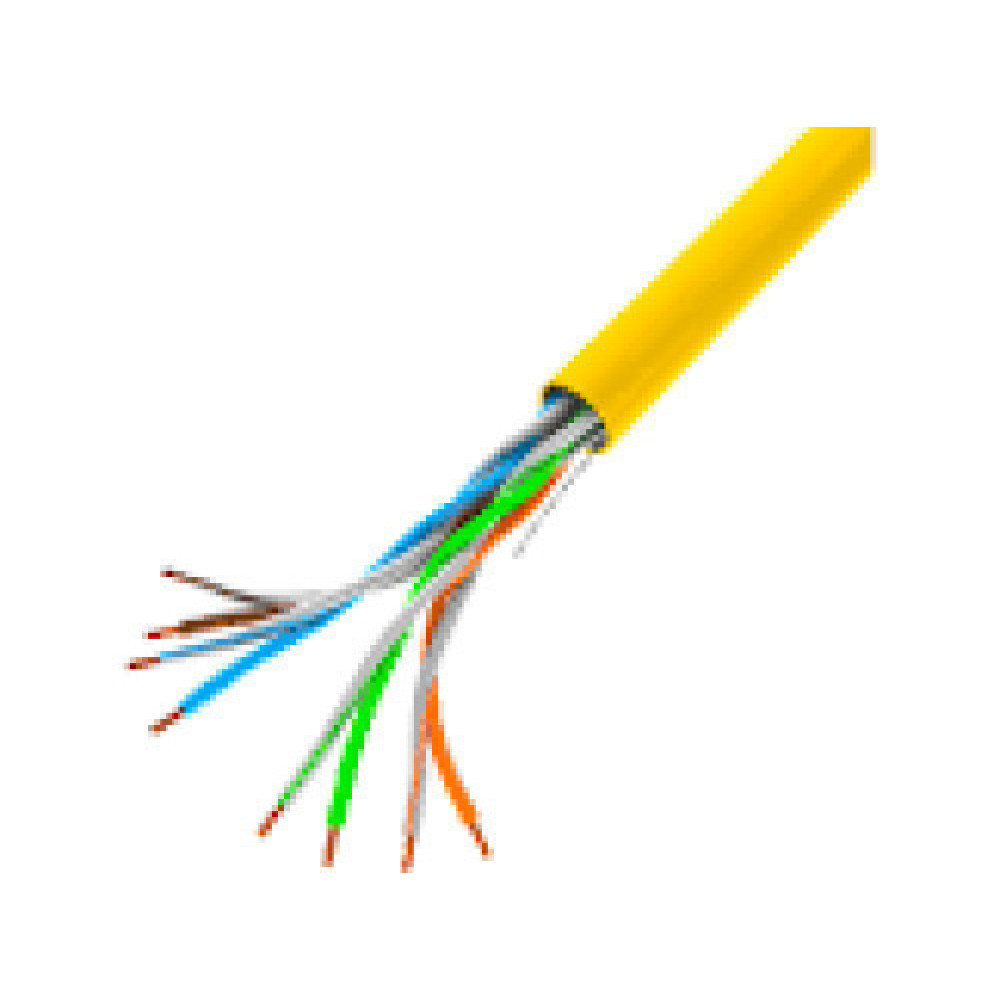 LANBERG LAN cable UTP cat.5e 305m solid CCA yellow