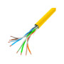 LANBERG LAN cable UTP cat.5e 305m solid CCA yellow