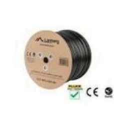 LANBERG LAN cable UTP cat.5e 305m black solid CU fluke