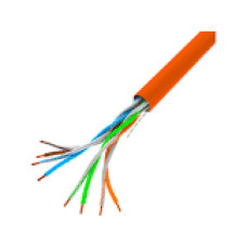 LANBERG LAN cable UTP cat.5e 305m orange solid CU fluke