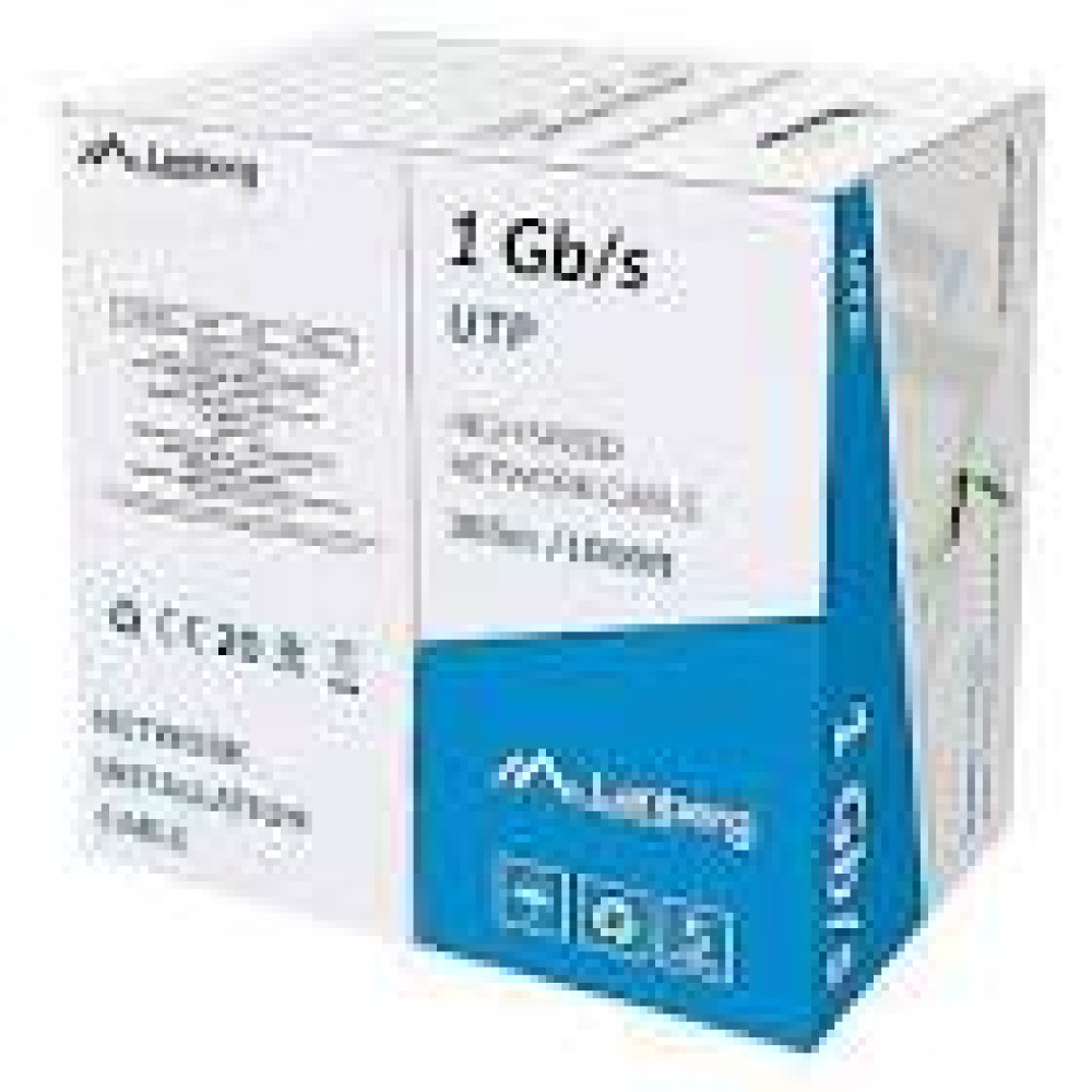 LANBERG Lan Cable UTP 1Gb/s 305m solid CCA Green