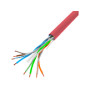 LANBERG Lan Cable UTP 1Gb/s 305m solid CCA Red
