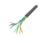 LANBERG LCU6-10CC-0305-S UTP solid cable CCA 1Gb/s 305m gray