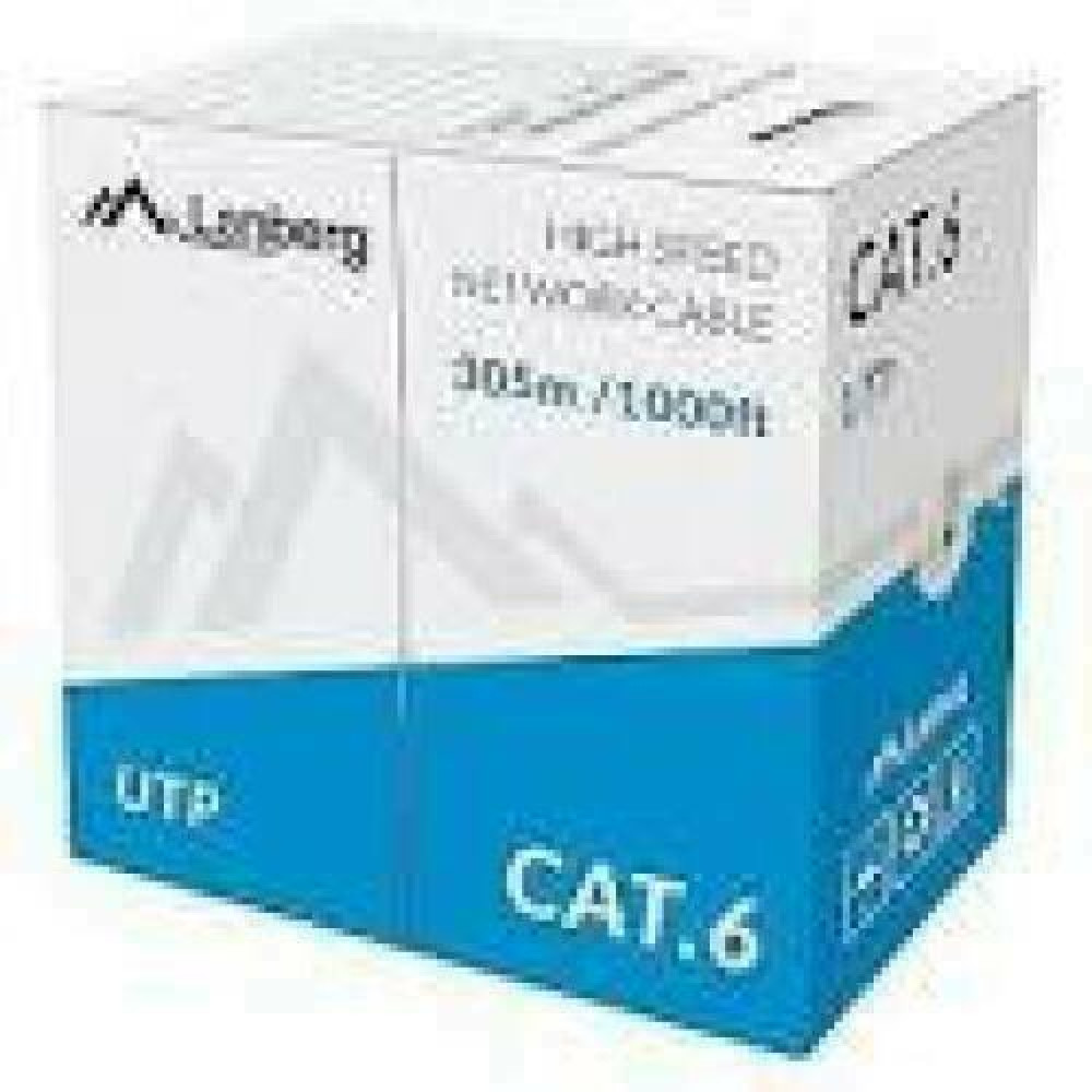 LANBERG LCU6-11CU-0305-S UTP stranded cable CU cat. 6 305m gray