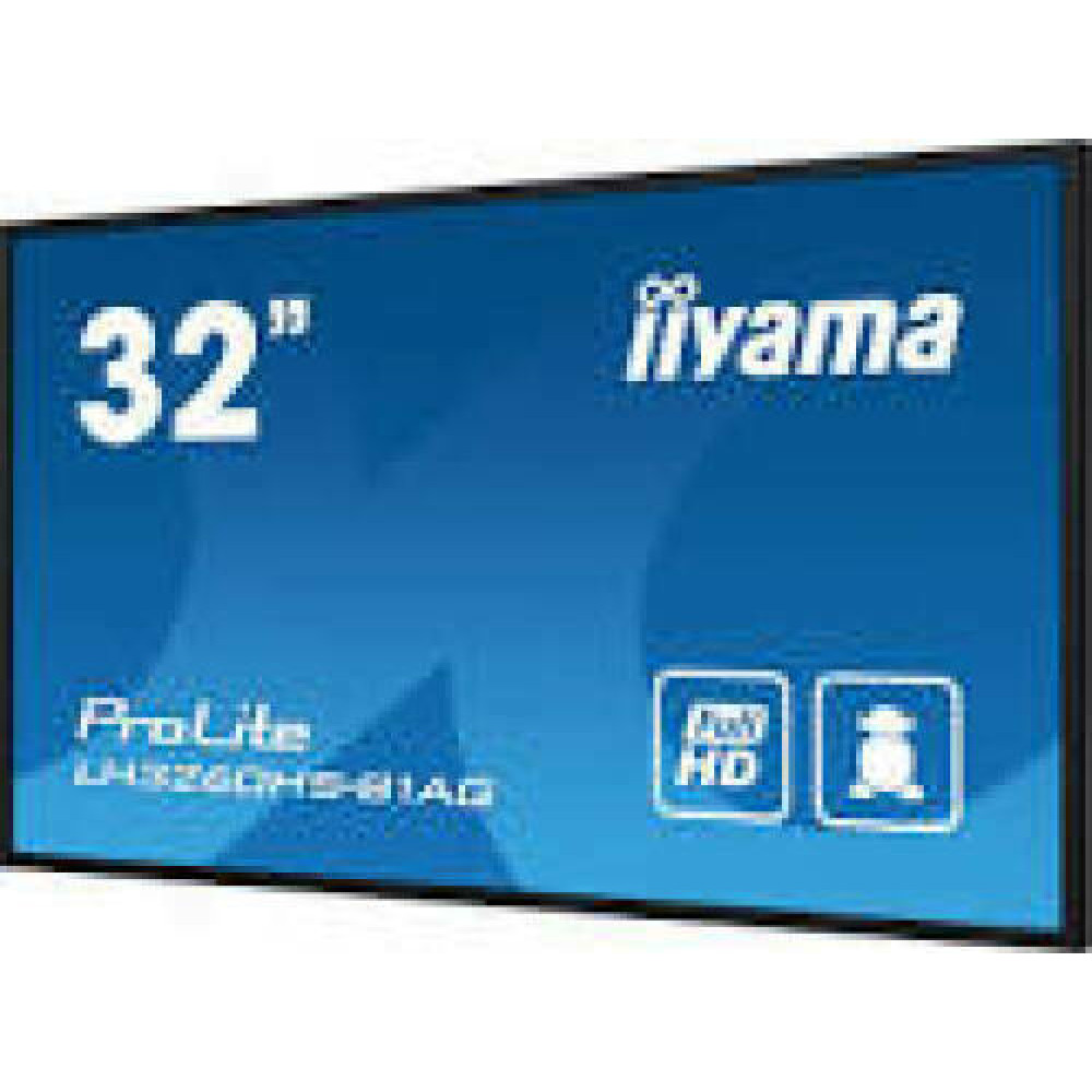 IIYAMA LH3260HS-B1AG 32inch 1920x1080 FHD VA panel Haze 25perc 500cd/m Landscape and Portrait Wallmount Included