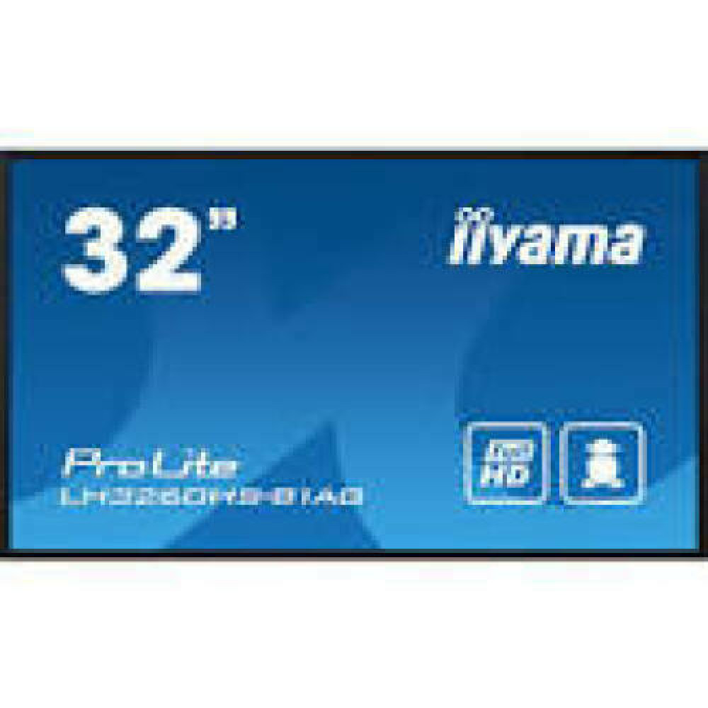 IIYAMA LH3260HS-B1AG 32inch 1920x1080 FHD VA panel Haze 25perc 500cd/m Landscape and Portrait Wallmount Included