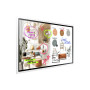 SAMSUNG FLIP 5 PRO WM55FX 55inch Tactile Infrared 20p UHD 3840x2160 16:9 350 without glass 16/7 from the mate