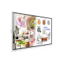 SAMSUNG FLIP 5 PRO WM75FX 75inch Tactile Infrared 20p UHD 3840x2160 16:9 350 without glass 16/7 from the mate