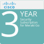 CISCO Meraki Go Security Subscription 3 Year