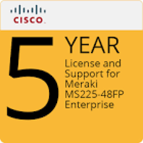 CISCO Enterprise License + Support for MS225-48FP 5 years