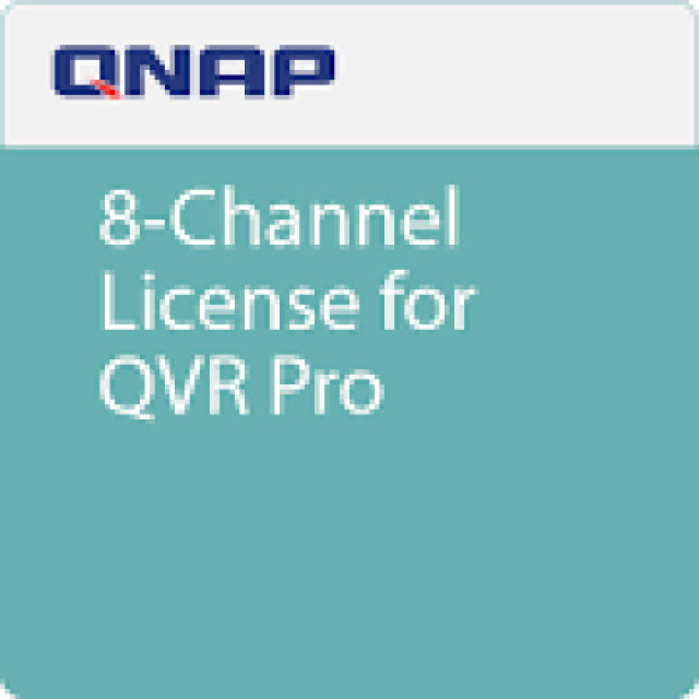 QNAP QVR PRO Licence 8 Channels