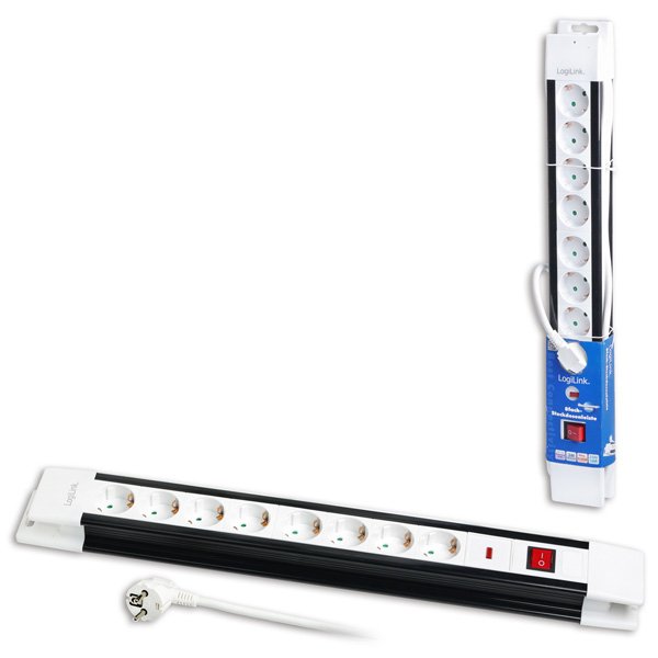 LOGILINK LPS207 - Socket Outlet 8-way 3 m