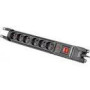 ARMAC Multi M6 Surge protector rack 19inch 6x French outlets 1.5m black
