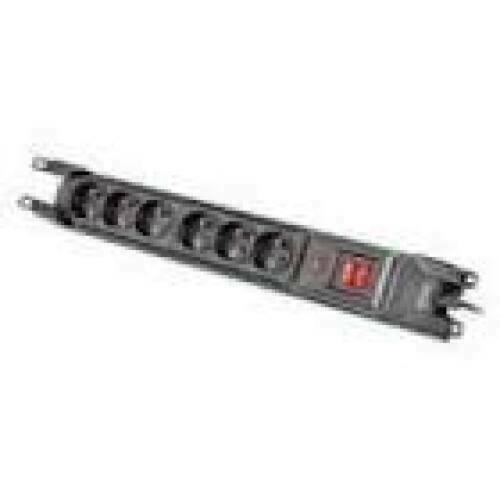 ARMAC Multi M6 Surge protector rack 19inch 6x IEC 3m black