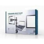 GEMBIRD MA-D2-01 Adjustable desk 2-display mounting arm 17-32inch up to 9kg