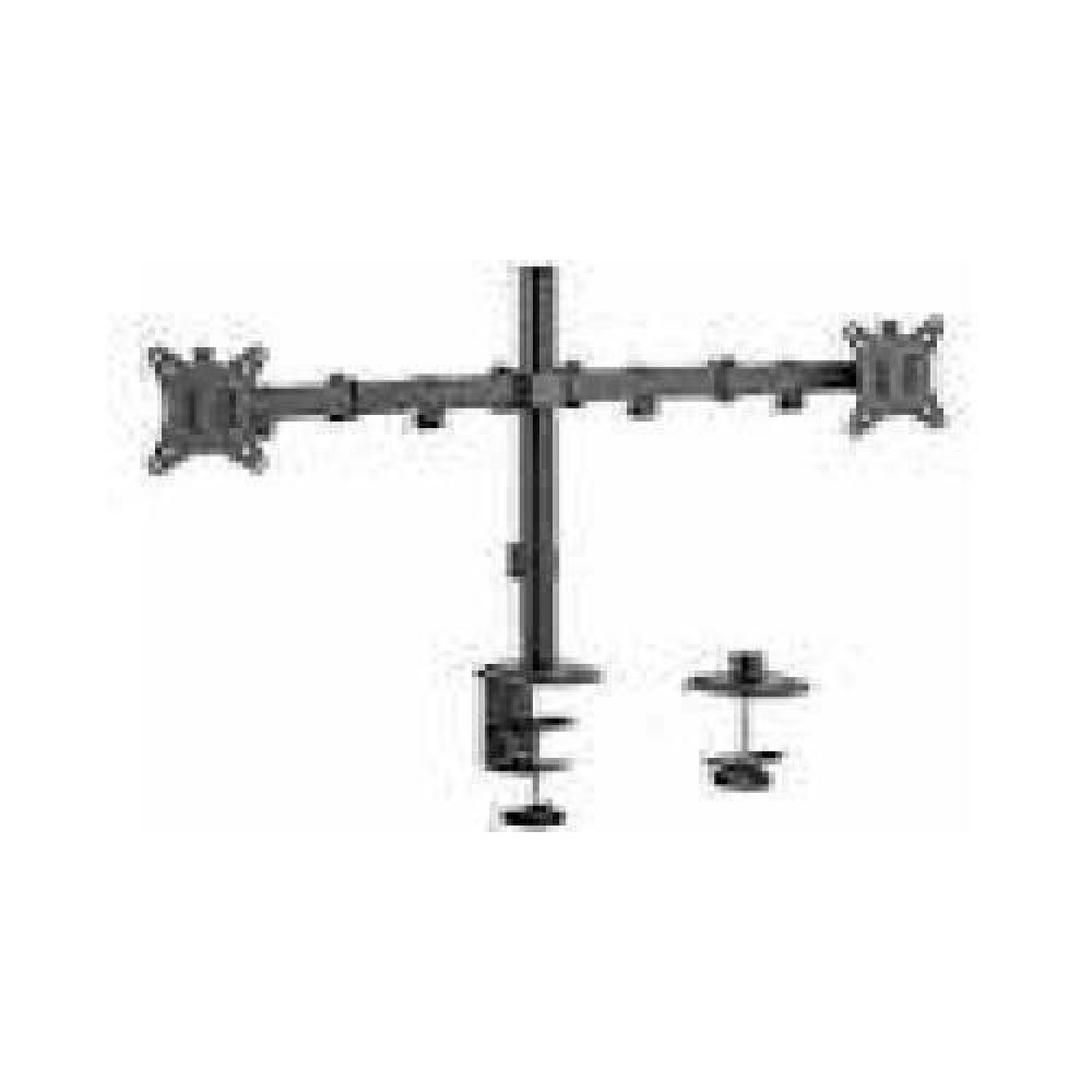 GEMBIRD Adjustable 2-display vertical desk mount 17-32inch 9kg