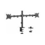 GEMBIRD Adjustable 2-display vertical desk mount 17-32inch 9kg