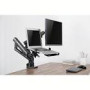 GEMBIRD Desk mounted adjustable monitor arm with notebook tray
