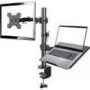 GEMBIRD MA-DA2P-01 Adjustable desk 2-display mounting arm 17-32inch up to 9 kg