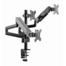 GEMBIRD Desk mounted adjustable mounting arm for 3 monitors - full-motion