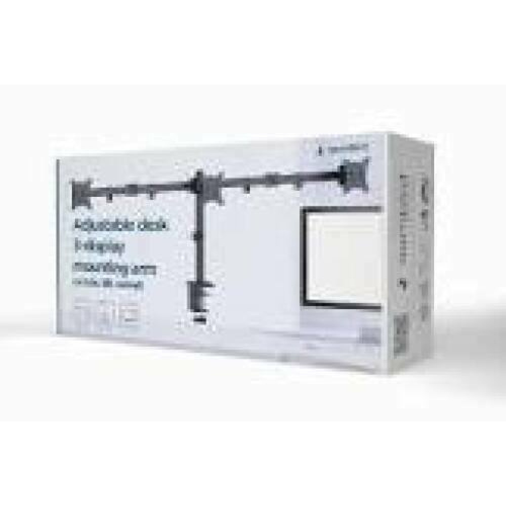 GEMBIRD Desk mounted adjustable monitor arm for 3 monitors