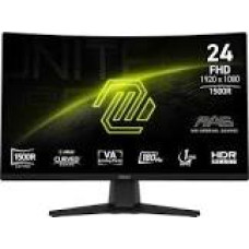 MSI MAG 242C 23.6inch VA FHD Curve 1500R 180Hz 1ms HDMI DP Headphone out Tilt Black