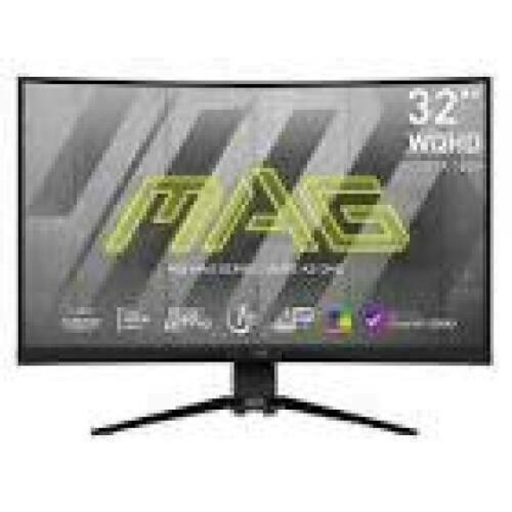 MSI MAG 325CQRXF 31.5inch Rapid VA Curved 1000R 2560x1440 240Hz 1ms Tilt/Height 2xHDMI 2.0 DP 1.4a