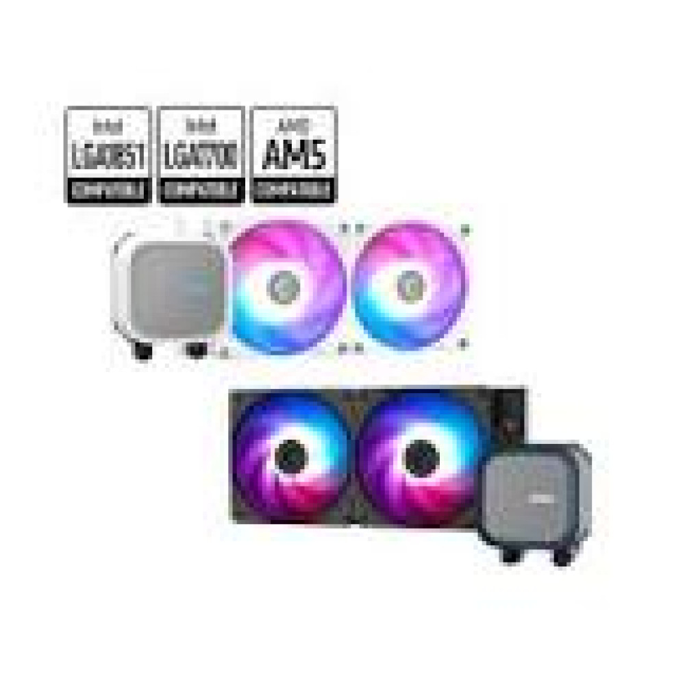MSI MAG CORELIQUID A13 240 WHITE Liquid Cooler 120mm ARGB Gen 2