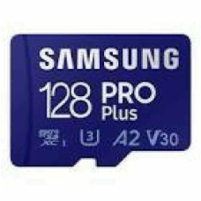 SAMSUNG PRO Plus microSD 128GB UHS-I U3 Full HD 4K UHD 180MB/s Read 130MB/s Write Memory Card Incl SD-Adapter 2023