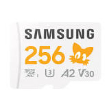 SAMSUNG Sonic microSD Memory Card 256GB UHS-I U3 Full HD 4K UHD 180MB/s Read 130MB/s Write For Handheld Consoles incl. SD-Adapter
