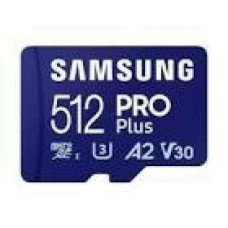 SAMSUNG PRO Plus microSD 512GB UHS-I U3 Full HD 4K UHD 180MB/s Read 130MB/s Write Memory Card Incl. SD-Adapter 2023