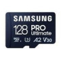 SAMSUNG Pro Ultimate microSD 128GB Memory Card UHS-I U3 FHD 4K UHD 200MB/s Read 130 MB/s Write for Smartphone Drone Incl SD Adapter