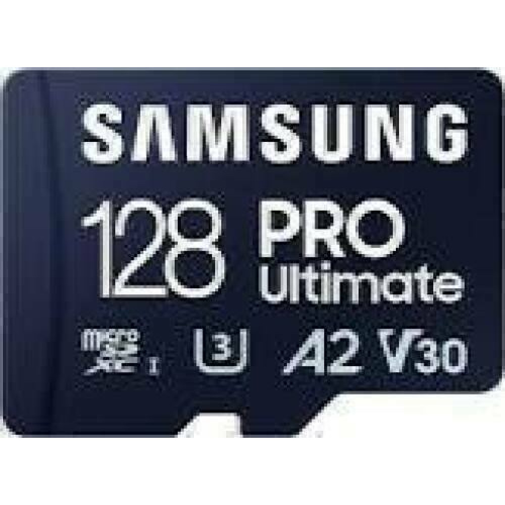 SAMSUNG Pro Ultimate microSD 128GB Memory Card UHS-I U3 FHD 4K UHD 200MB/s Read 130 MB/s Write for Smartphone Drone Incl SD Adapter
