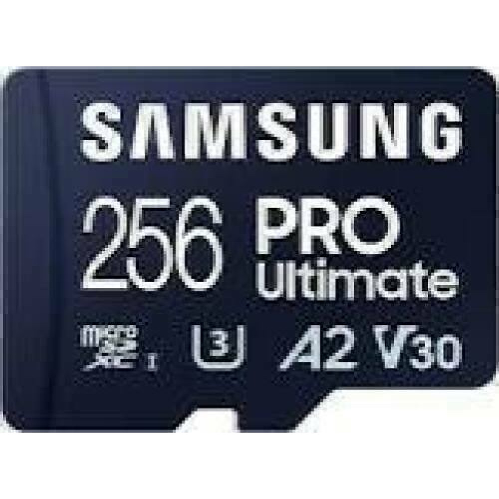 SAMSUNG Pro Ultimate microSD 256GB Memory Card UHS-I U3 FHD 4K UHD 200MB/s Read 130 MB/s Write for Smartphone Drone Incl SD Adapter