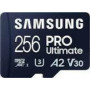 SAMSUNG Pro Ultimate microSD 256GB Memory Card UHS-I U3 FHD 4K UHD 200MB/s Read 130 MB/s Write for Smartphone Drone Incl SD Adapter