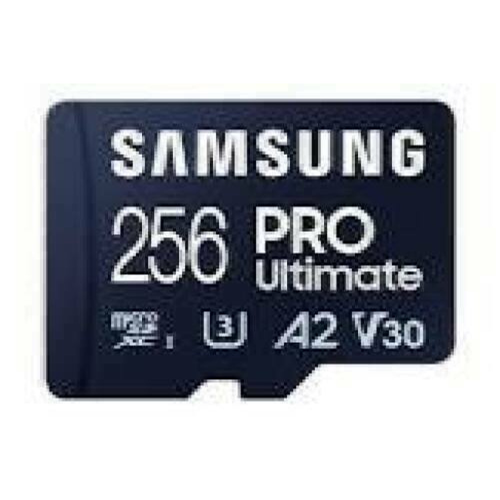 SAMSUNG Pro Ultimate microSD 256GB Memory Card UHS-I U3 FHD 4K UHD 200MB/s Read 130 MB/s Write for Smartphone Drone Incl USB-Reader