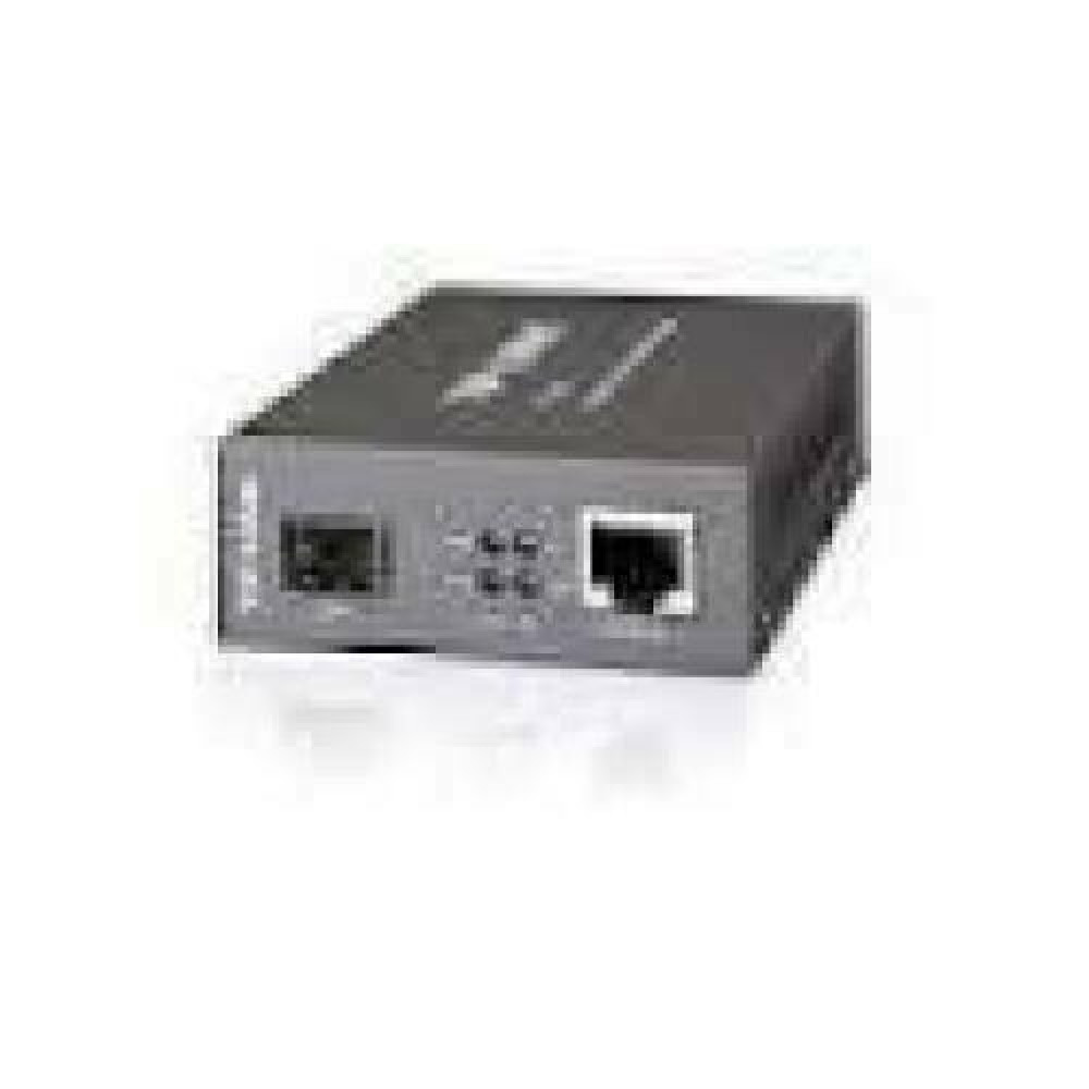 TP-LINK 1000Mbps RJ45 to 1000Mbps SFP slot supporting MiniGBIC modules switching power adapter chassis mountable