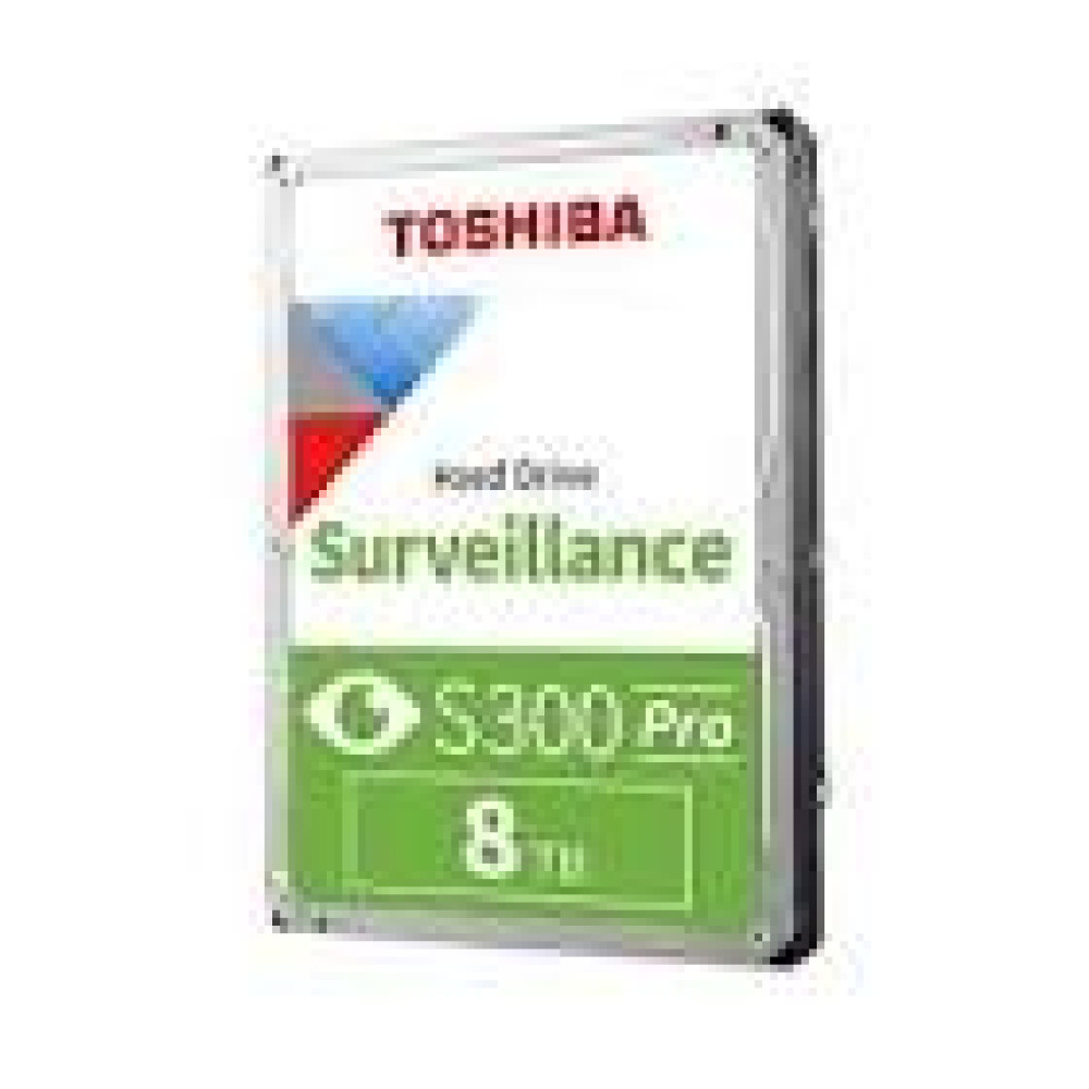TOSHIBA BULK S300 Pro Surveillance Hard Drive 8TB 3.5inch SATA 7200rpm