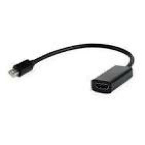 GEMBIRD A-MDPM-HDMIF-02 adapter mini displayport 1.1->HDMI on cable black