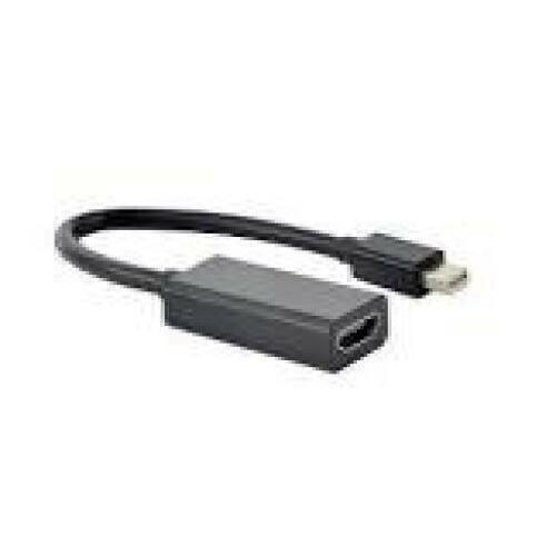 GEMBIRD A-MDPM-HDMIF-02 adapter mini displayport 1.1->HDMI on cable black