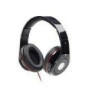 GEMBIRD Folding stereo headphones with inline microphone Comfortable adjustable headband 3.5mm stereo plug black