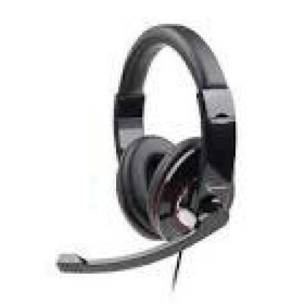 GEMBIRD MHS-U-001 microphone stereo headphones with volume control glossy black