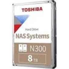 TOSHIBA N300 NAS INTERNAL HDD 8TB SATA 3.5INCH 7200RPM 512MB BULK