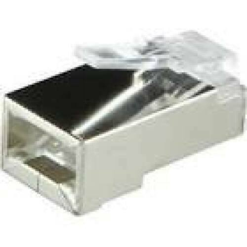 LOGILINK MP0021 Plug Connector Cat.6 RJ45 100pcs. set shielded grey
