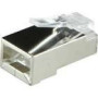LOGILINK MP0021 Plug Connector Cat.6 RJ45 100pcs. set shielded grey
