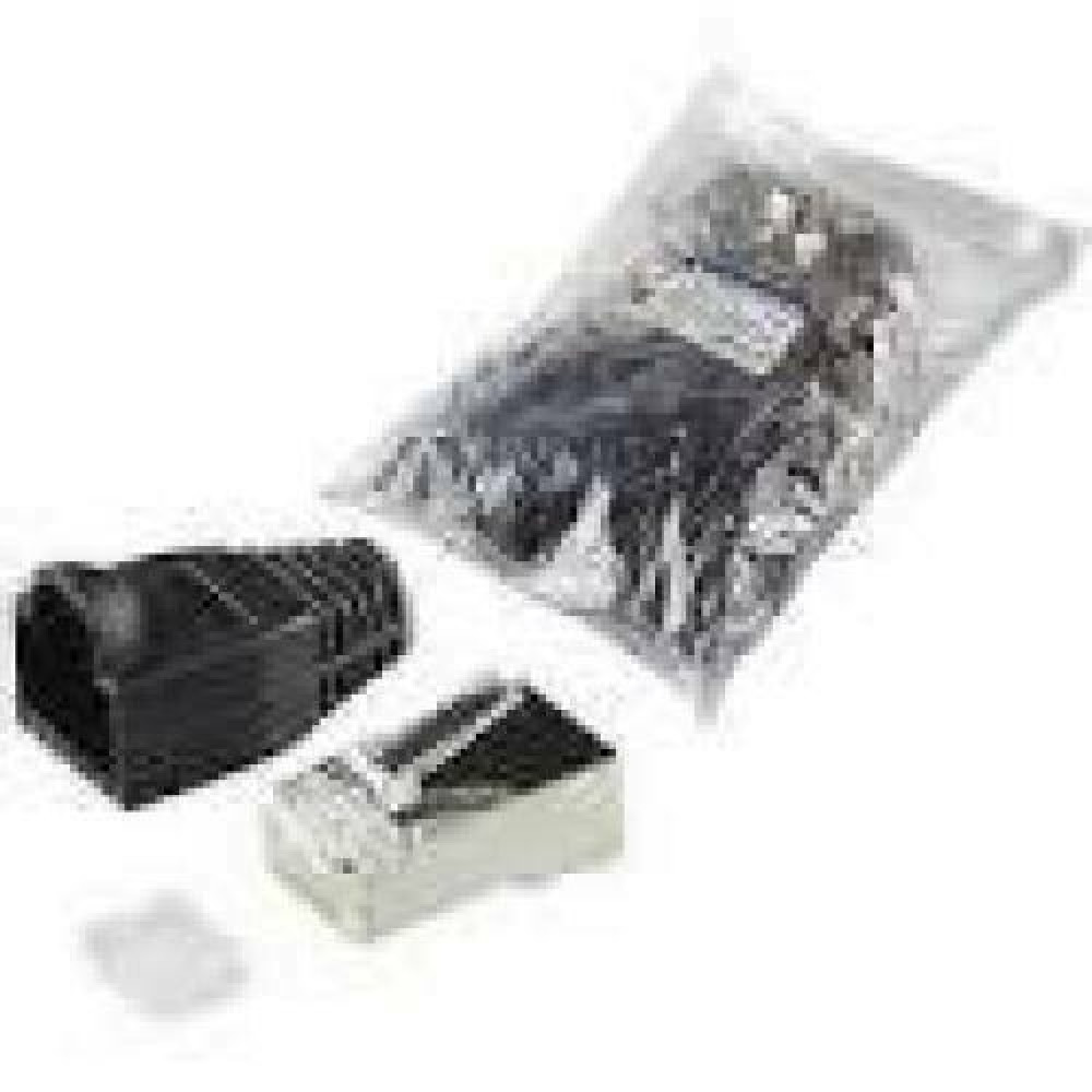 LOGILINK MP0022 - Plug Connector Cat.6 RJ45 100pcs. set. shielded. black